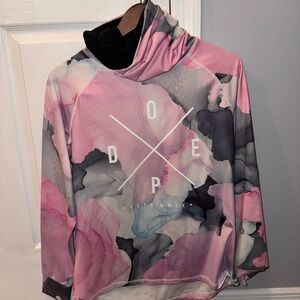 DOPE Pink and Gray Ski Jacket